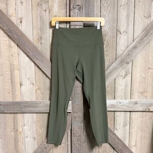 Lululemon Align Olive Green High-Waisted Leggings GUC